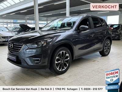 Mazda CX-5 2.0 4WD TREKHAAK / CRUISE CONTROL / STOELVERWARMING / ACHTERUITRIJCAMERA / PARKEERSENSOREN VOOR&ACHTER / NAV / BLUETOOTH / DAB