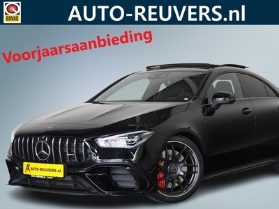 Mercedes-Benz CLA-Klasse 45 S AMG 4MATIC+ 422PK / Opendak / Kuipstoelen / LED / Burmester / ACC