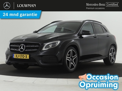 Mercedes-Benz GLA 180 Business Solution AMG Night Upgrade | Cruise Control | AMG Line | Stoelverwarming | Inclusief 24 maanden Mercedes-Benz Certified garantie voor Europa.