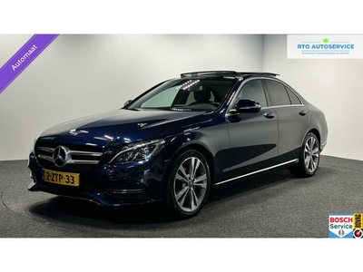 Mercedes C-klasse 180 PrestigeSchuif/KanteldakHalf Leder