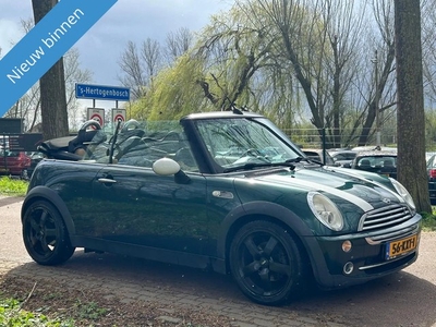 MINI Cabrio 1.6 CABRIO!H&K!LEDER!KOOPJE! (bj 2004)