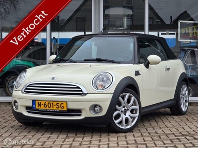 Mini Cabrio 1.6 Cooper *Keurig* Leer Stoelverwarming Cruis