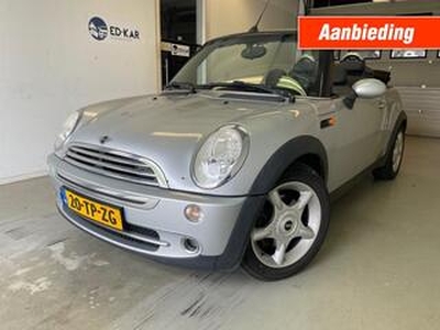 Mini COOPER 1.6 Chili LEER CABRIO GOEDONDERHOUDEN NAP N. APK 4-2025