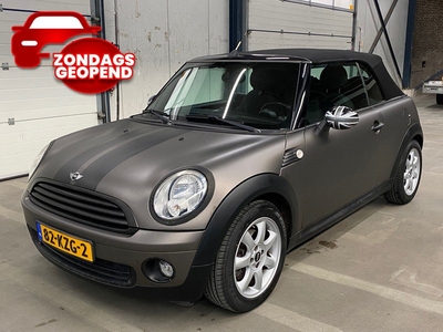 Mini Mini Cabrio 1.6 Cooper Pepper-Climate Control-115000KM-