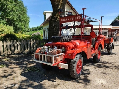 Nekaf Jeep M38a1 Brandweer komt origineel van defensie