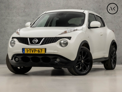 NISSAN JUKE 1.6 Tekna Automaat (NAVIGATIE, CAMERA, CLIMATE, KEYLESS, GETINT GLAS, SPORTSTOELEN, ALCANTARA, NIEUWE APK, NIEUWSTAAT)