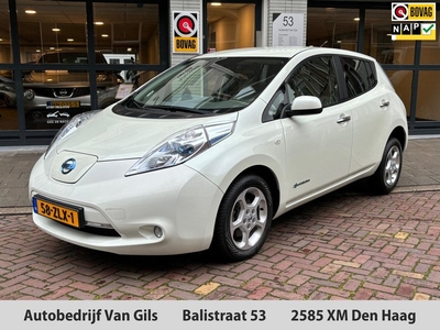 Nissan LEAF Base 24 kWh AUTOMAAT | AIRCO | KEYLESS | LED | NAVIGATIE | CAMERA | LMV | STUUR / STOELVERWARMING |