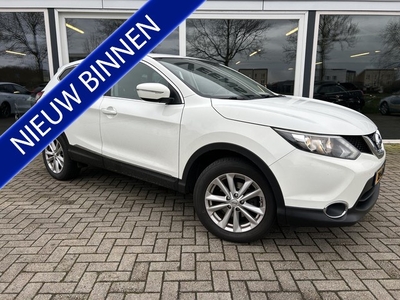 Nissan QASHQAI 1.2 Acenta 50% deal 5475,- ACTIE Camera /