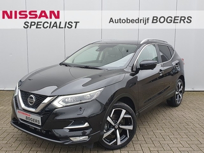 Nissan QASHQAI 1.3 DIG-T Tekna Navigatie, Panoramadak, Half