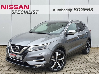 Nissan QASHQAI 1.3 DIG-T Tekna Plus Automaat Navigatie, Panoramadak, 360° Camera, Leder, 19