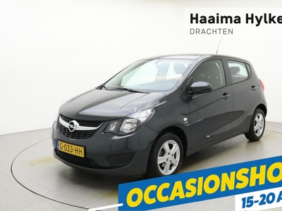 Opel KARL 1.0 ecoFLEX 120 Jaar Edition | Airco | Weinig kilometers | Cruise control | Metaallak | Lichtmetalen velgen