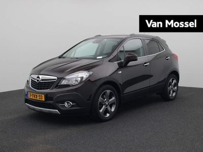 Opel Mokka 1.4 T Cosmo | HALF LEDEREN BEKLEDING | CRUISE CONTROL | STOELVERWARMING | STUURVERWARMING | CLIMATE CONTROL | PARKEERSENSOREN VOOR + ACHTER | LICHTMETALEN VELGEN |