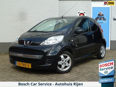 Peugeot 107 1.0-12V Black & SilverAircoElektrische