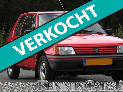 Peugeot 1986 205 Accent 3-door Coupe