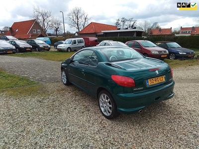 Peugeot 206 CC 2.0-16V Roland Garros Zeer lux.s NL auto