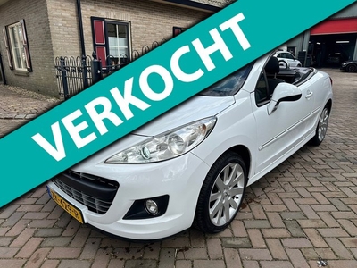 Peugeot 207 CC 1.6 VTi Noir & Blanc