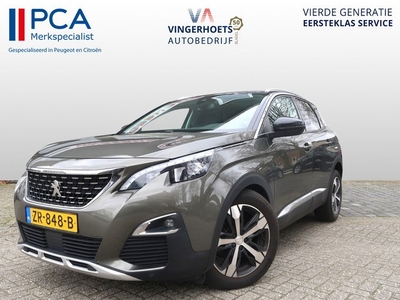 Peugeot 3008 130 PK *** Super Luxe Allure *** Zwart Leder *