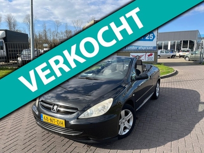 Peugeot 307 CC 2.0-16V Hardtop Carbrio met nieuwe APK!