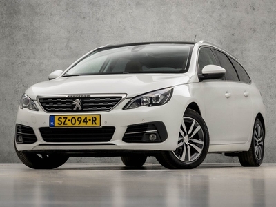 Peugeot 308 SW 1.2 PureTech Premium Sport (PANORAMADAK, APPLE CARPLAY, NAVIGATIE, 360 CAMERA, COGNAC LEDER, STOELVERWARMING, GETINT GLAS, CRUISE, NIEUWSTAAT)