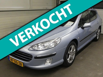 Peugeot 407 SW 2.0-16V XS - Leer - Weinig KM NAP! - Trekhaak