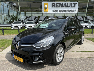 Renault Clio Estate 0.9 TCe Limited / 1e eigenaar / Keyless / Navi / Bluetooth / PDC A / Cruise / Midden armsteun / 16'' LM Velgen / 2e Paasdag open 10-17.00 uur