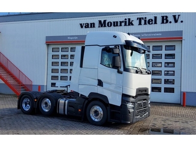 Renault T HIGH 520 6x2 LUCHTGEVEERDE VOORAS - 70 TON -