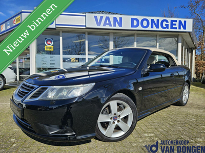 Saab 9-3 Cabrio 1.8t Vector | Nieuw Beige Dak! | Aero spoiler & velgen | Trekhaak