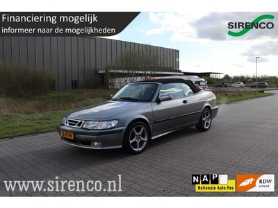 Saab 9-3 Cabrio 2.0 Turbo S 185pk leder trekhaak automaat