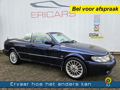 Saab 9-3 Cabrio 2.0t S AIRCO LM LEER WINDSCHERM TREKHAAK