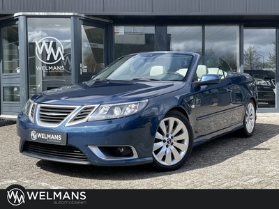 Saab 9-3 Cabrio 2.8 T V6 Aero Youngtimer | Trekhaak | Fusion blue