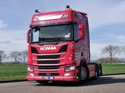 SCANIA R500 6x2 nb ret. leather