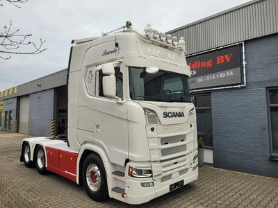 Scania S650 V8 NGS A6X4NB fullair susp. 315WB Hydraulik