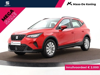 SEAT Arona Reference 1.0 70 kW / 95 pk EcoTSI SUV 5 versn. Ha | Apple Carplay | Privatelease 329,- per maand! | Snel uit voorraad rijden!