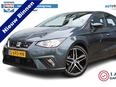 SEAT Ibiza 1.0 TSI FR | Incl. 1 jaar Garantie | Automaat | Beats By Dre audiosysteem | Schuif/kantel dak | Parkeersensoren V+A | Keyless Entry/Start | Digital cockpit | Navigatie | Climate controle | Stoelverwarming | Adaptive cruise | Apple CarPlay/Andro