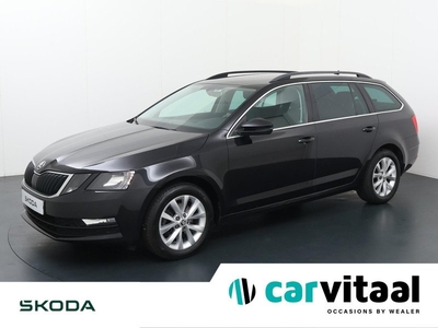 Skoda Octavia Combi 1.5 TSI Greentech Business Edition | 150 PK | Automaat | Trekhaak | Half lederen bekleding |