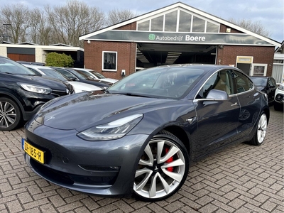 Tesla Model 3 Performance 463pk Trekhaak, Camera, 20''Lmv