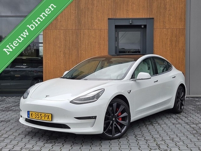 Tesla Model 3 Performance 75 kWh Pano Leder Incl. BTW