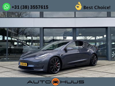 Tesla Model 3 Performance Dual Motor AWD Panorama Leder Navi