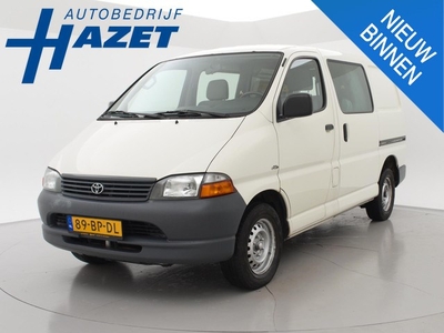 Toyota HiAce 2.5 D4-D 90 PK DUBBEL CAB. *1e EIGENAAR! /