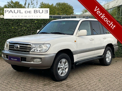 Toyota LandCruiser 100 4.2 TDI Executive Handbak 1e eig. Uniek