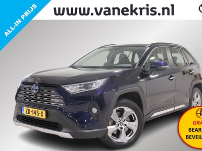 Toyota RAV4 2.5 Hybrid AWD Executive | Pano, Premium, Lichtgrijs/witte bekleding, BSM, Sensoren, JBL, Stoelverwarming!