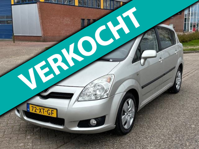 Toyota Verso 1.8 VVT-i Sol ECC Audio-CD/MP3 Electric pakket ABS Colorpakket TCS Trekhaak ESP Dealeronderhoud Nieuwe Apk!