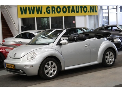 Volkswagen New Beetle Cabriolet 1.6 Highline Airco, Lederen