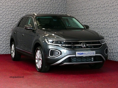 Volkswagen T-Roc 1.5 TSI 150PK STYLE ALCANTARA TREKHAAK IQ. ADAP.CRUISE VIR.COCKPIT STOEL.VERW. 17''LMV 05/2023 70 BIJNA NIEUWE VOLKSWAGEN'S UIT VOORRAAD LEVERBAAR