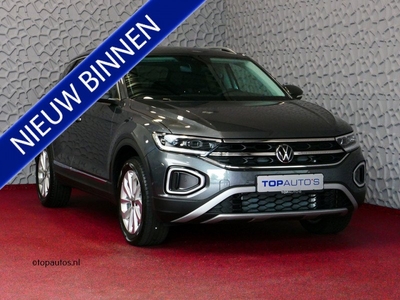 Volkswagen T-Roc 1.5 TSI 150PK STYLE PLUS ALCANTARA IQ. ELEK.KLEP ADAP.CRUISE VIR.COCKPIT CAMERA STOEL/STUUR VERW. 17''LMV 10/2023 70 BIJNA NIEUWE VOLKSWAGEN'S UIT VOORRAAD LEVERBAAR