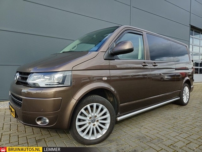 Volkswagen Transporter 2.0 TDI L2H1 DC Leer xenon schuifdak