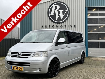 Volkswagen Transporter 2.5 TDI DC 5 Zetels Leder / L2 / Top