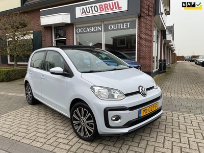 Volkswagen Up! 1.0 TSI BMT high up! Mica Grijs / Schuifdak/