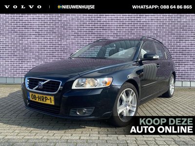 Volvo V50 2.4 Edition II 140PK | 5 Cilinder | Cruise control | climate control | parkeer sensoren | Roof rails | verwarmde stoelen | Leder |