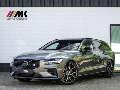 Volvo V60 2.0 T8 AWD Polestar Engineered Heico B&W Panorama 360° HuD Öhlins Onderstel Standkachel Trekhaak Memory V-MAX Vol!